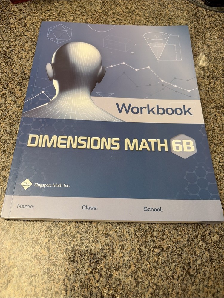 Dimensions Math Workbook 6B (Trade Paperback)