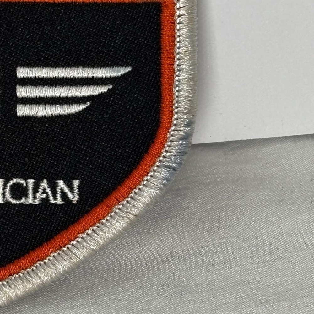 Harley-Davidson PHD Service Trained Technician Patch Black Orange