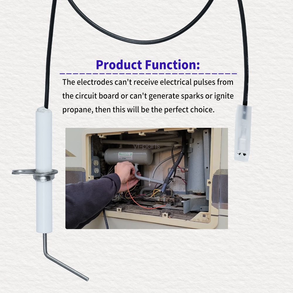 RV Refrigerator Electrode compatible with Atwood Dometic 2932781012