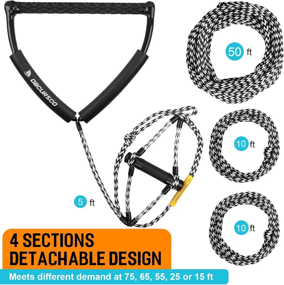 Wakeboard Rope - 75FT Poly-E