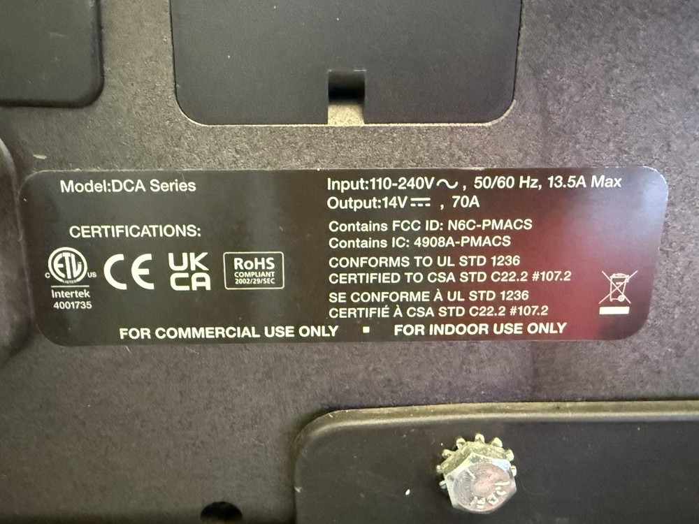 Midtronics DCA-8000 Dynamic Diagnostic Charging System Not Fully TESTED