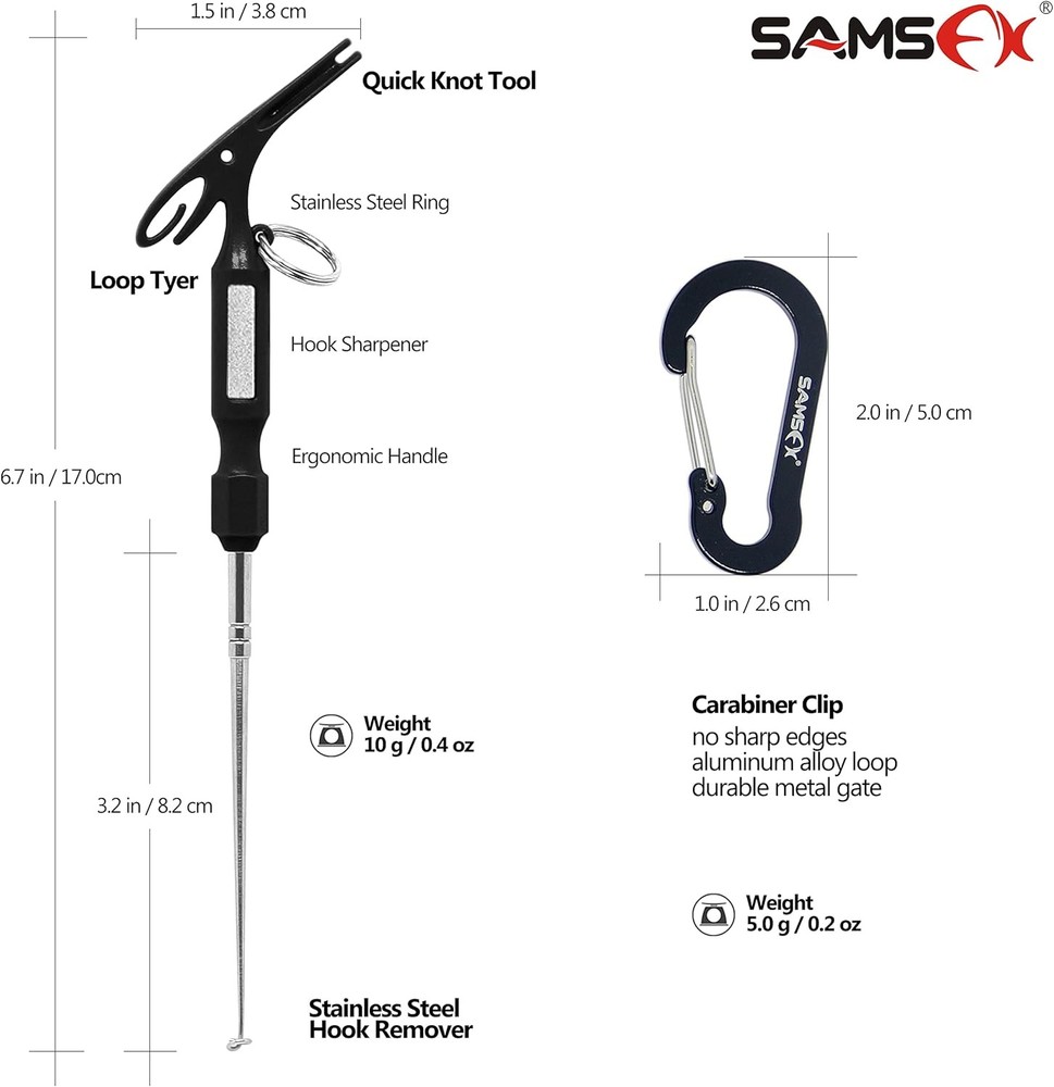 Fishing Hook Removal Tool Quick Extractor & Sharpener