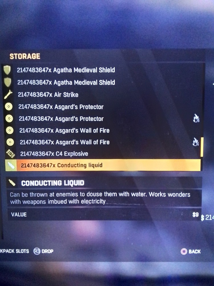 Dying Light MODDED MAX STACKS THROWABLES WEAPONS FAST DROP (PS4/PS5)