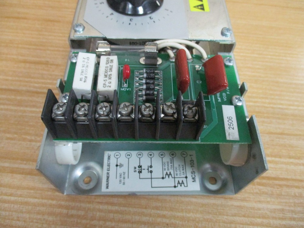 Warner Electric MCS-103-1 Power Supply 6010-448-002