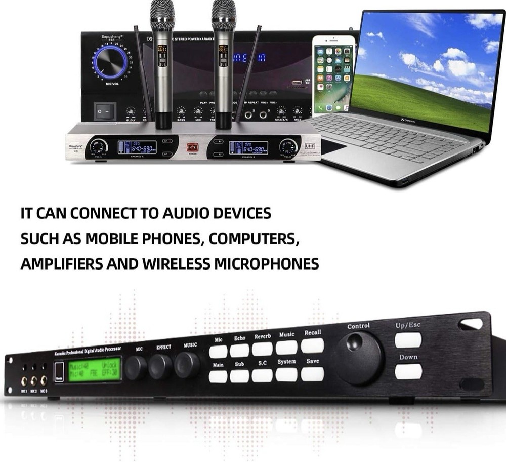 Depusheng X5 Karaoke Professional Digital Audio Processor