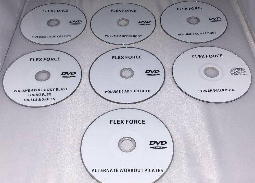 DVD Emson Flex Force DVD, Emson Flex Force Ultimate Training Gym DVD