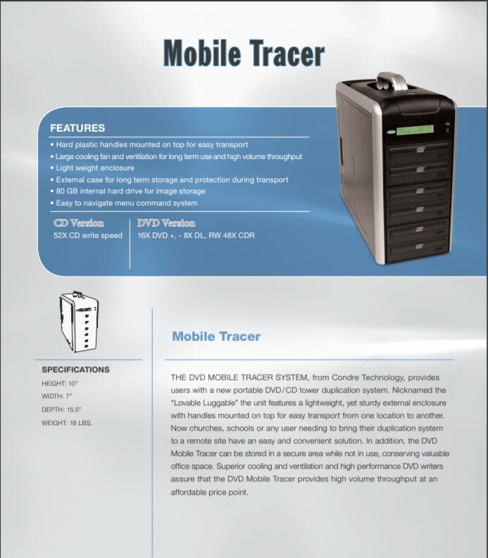 Portable CD DVD Duplicator