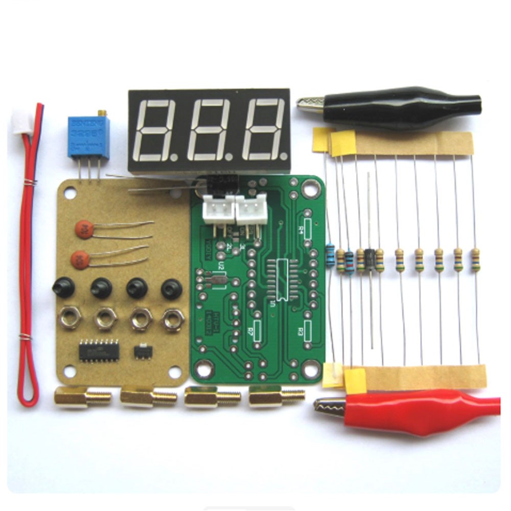 DIY Kit HTV-1 Voltmeter DC 4.2–30V Voltage Meter Digital LED Voltmeter