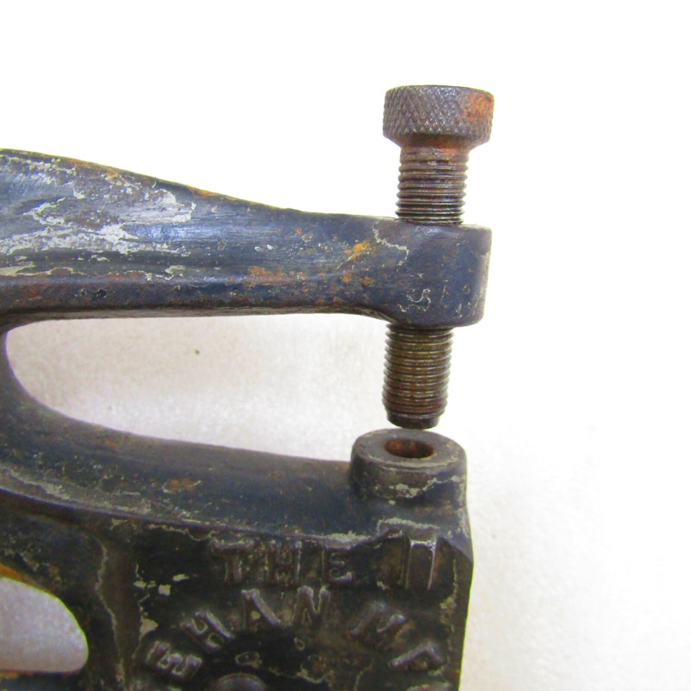 Vintage bench rivet tool by Sheehan Mfg