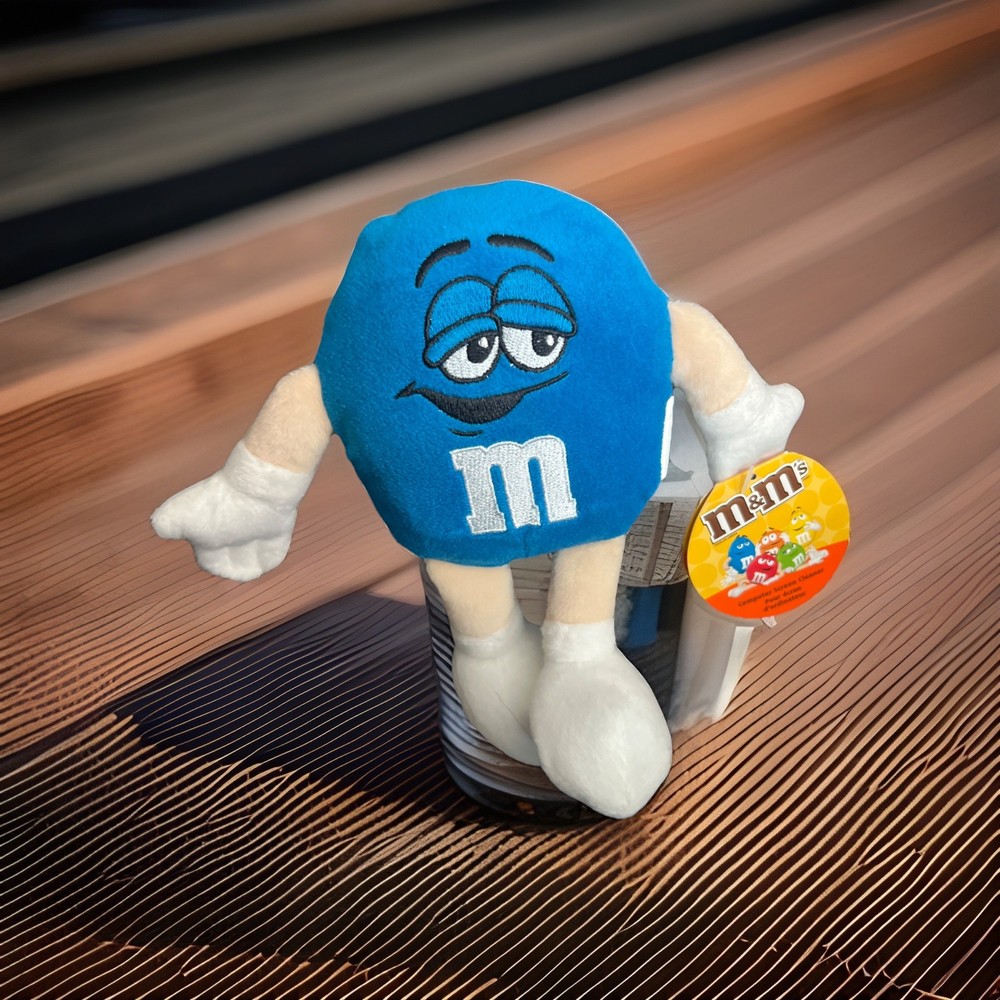 M&M's Chamois Computer Screen Cleaner (Blue M&M)
