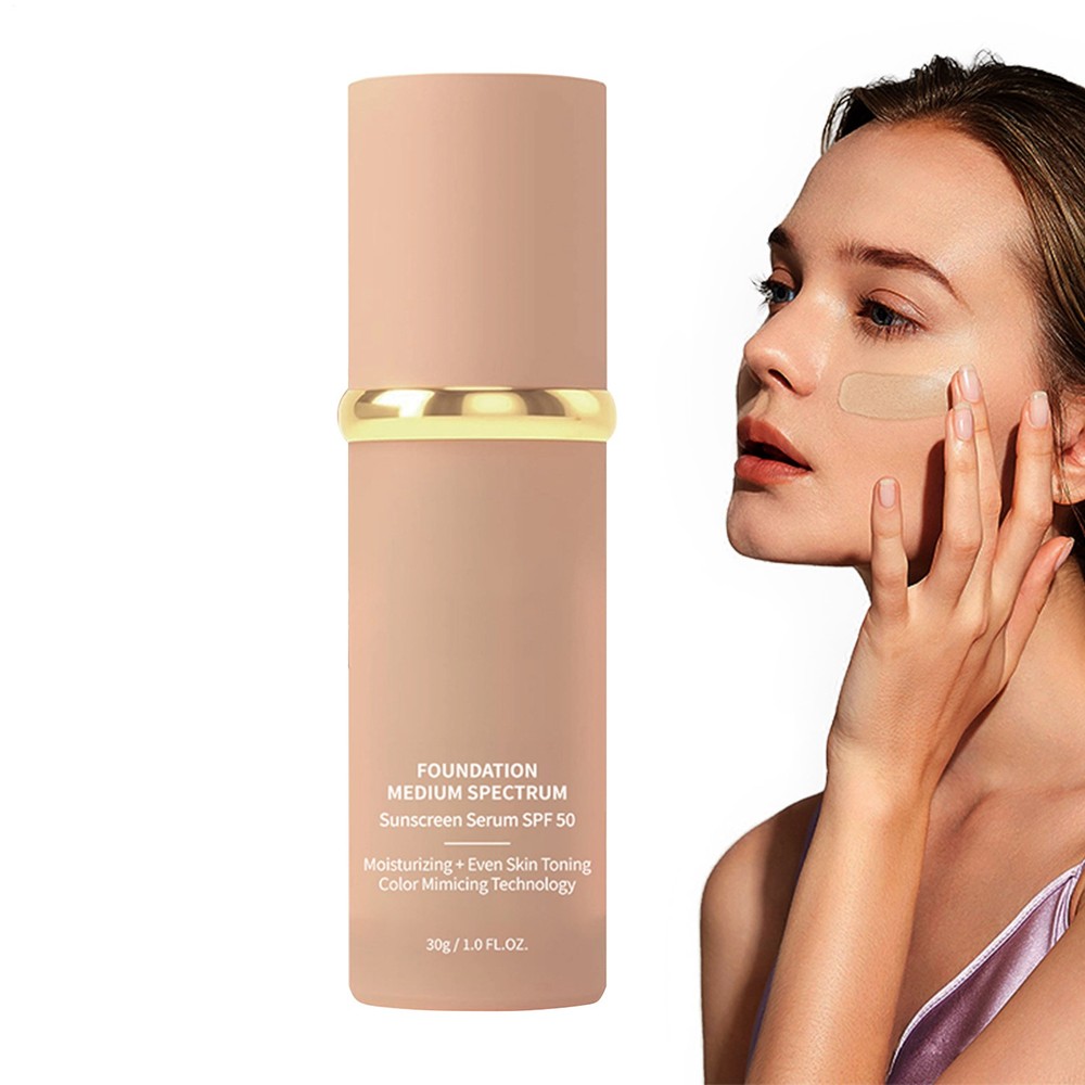 4 in 1 foundation Liquid- Hydrating Medium full coverage concealer SPF 50+