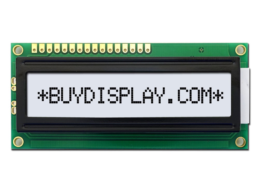 5V Wide Angle 16x1 Character LCD Module Display w/Tutorial,HD44780,Backlight