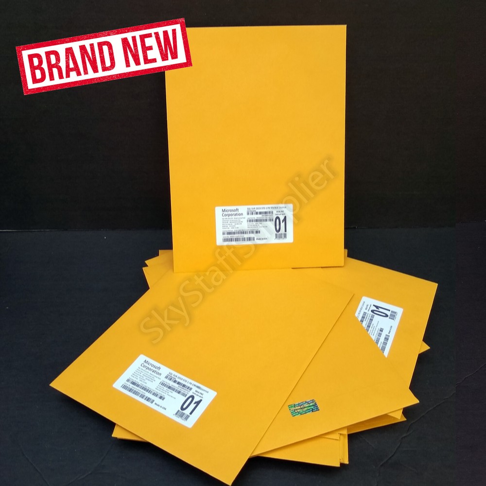 Microsoft SQL Server 2019 STANDARD 24 Cores License Key + 25 Access CALs