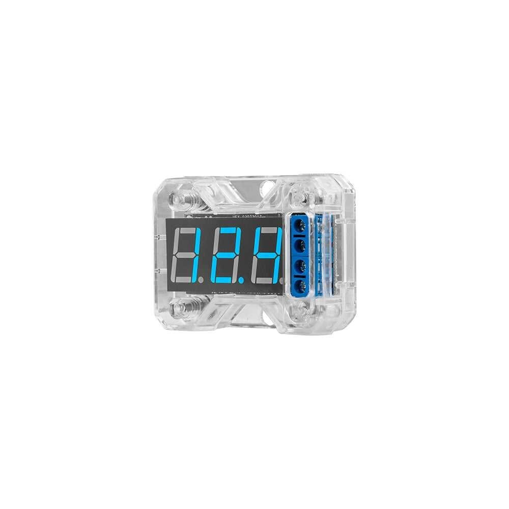DS18 Stand Alone Volt Meter - Large LED Display, Remote Output