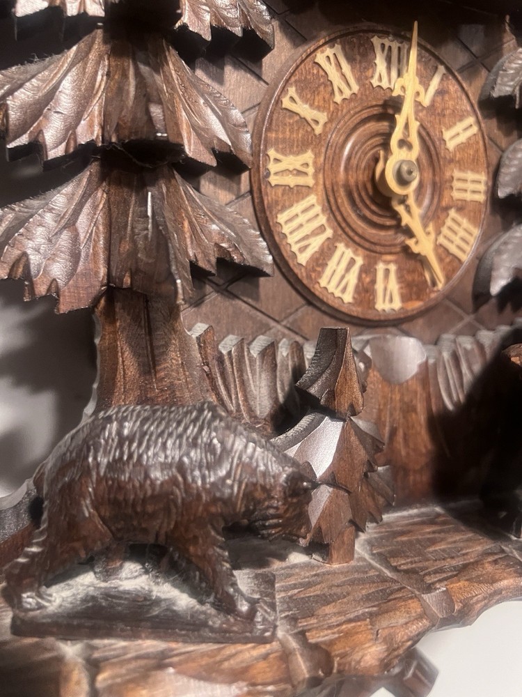 Bear Cuckoo Clock 8 Day