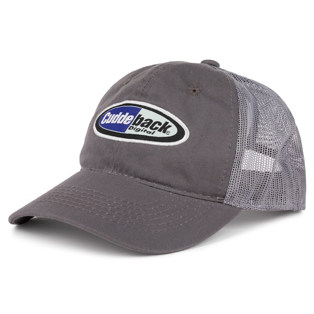 Cuddeback Gray Mesh Back Adjustable Trucker Hat