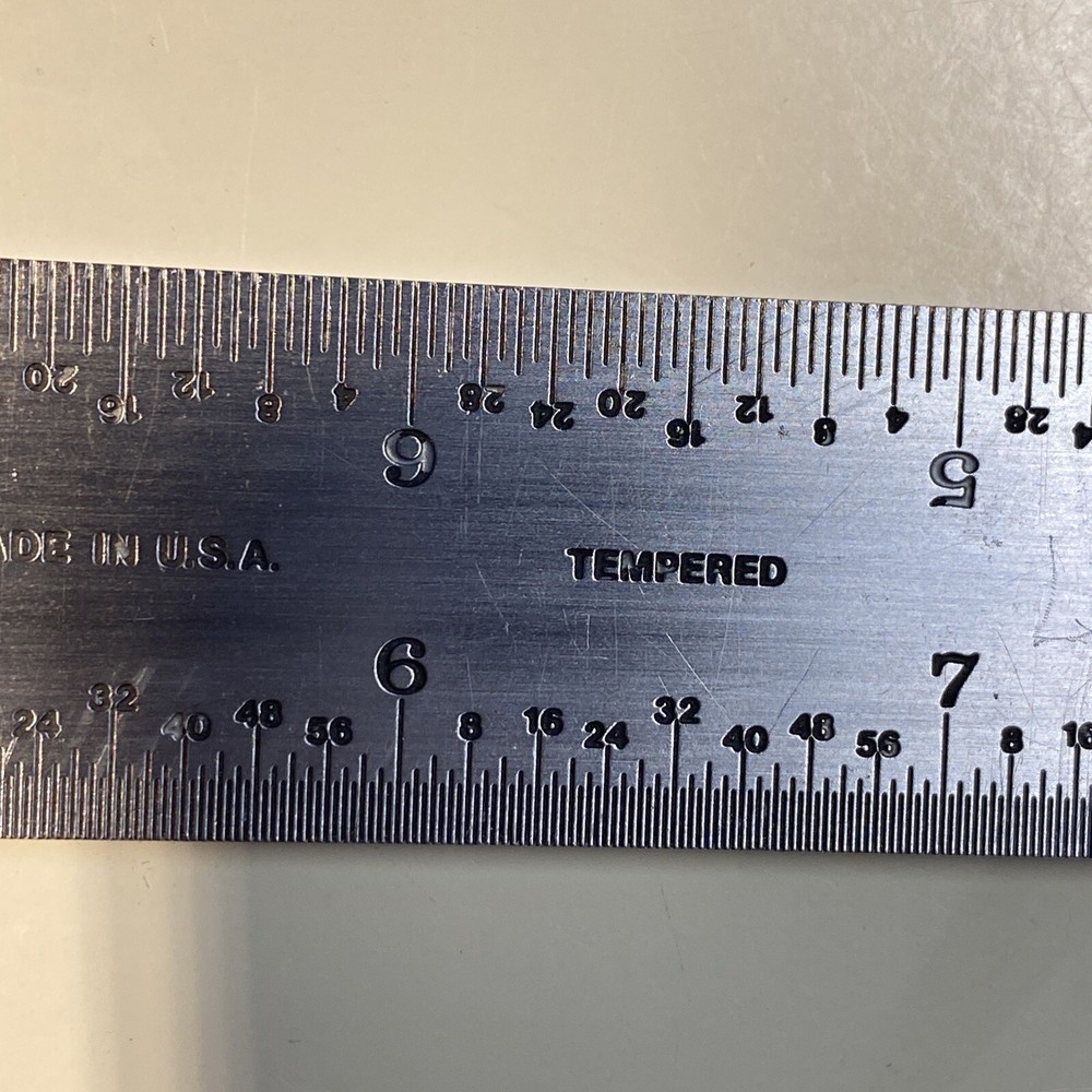 DASQUA Protractor + 12" Combination Square Blade Tempered