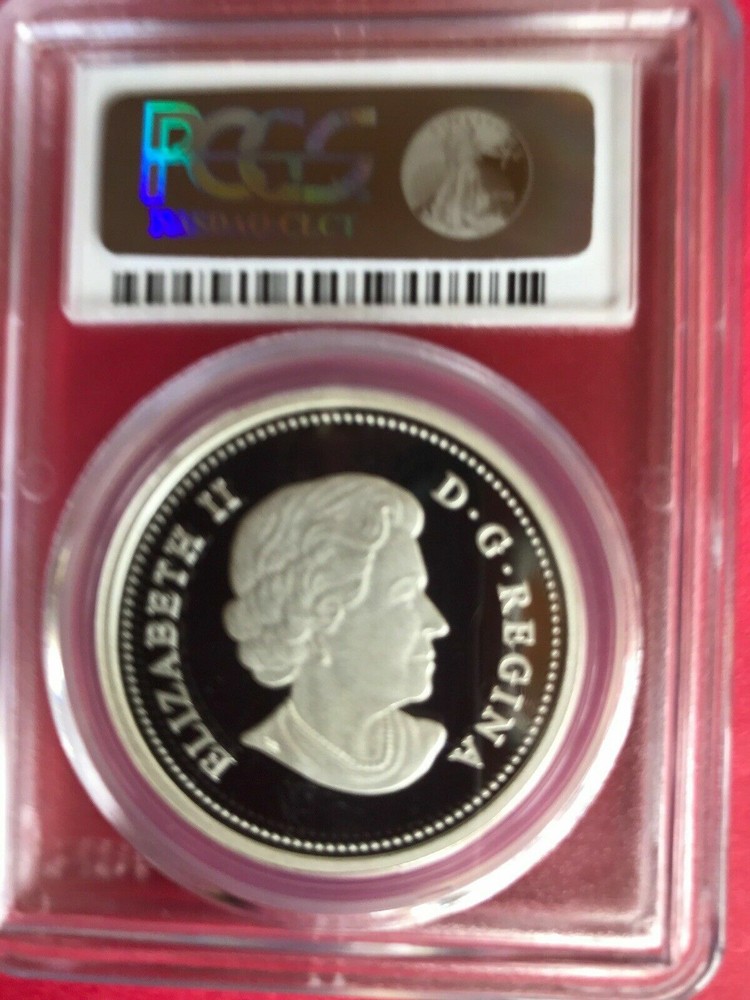 2014 Canada First Strike Bison $20 Coin. PCGS: PR70DCAM. CERT: VARIOUS. DAMAGE.
