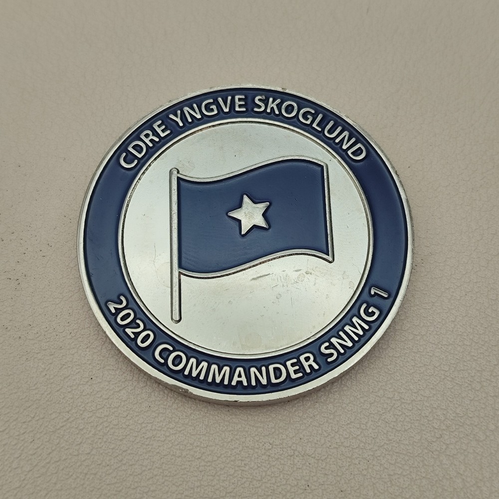 Standing Nato Maritime Group 1 Challenge Coin
