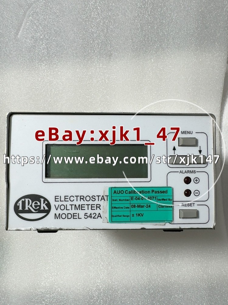 TREK 542A ELECTROSTATIC VOLTMETER 542A-1-CE
