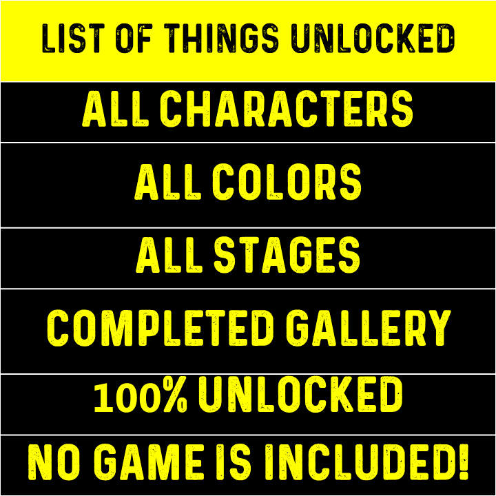 Marvel Vs Capcom 2 MVC2 Ps2 100% Unlocked Memory Card All Items