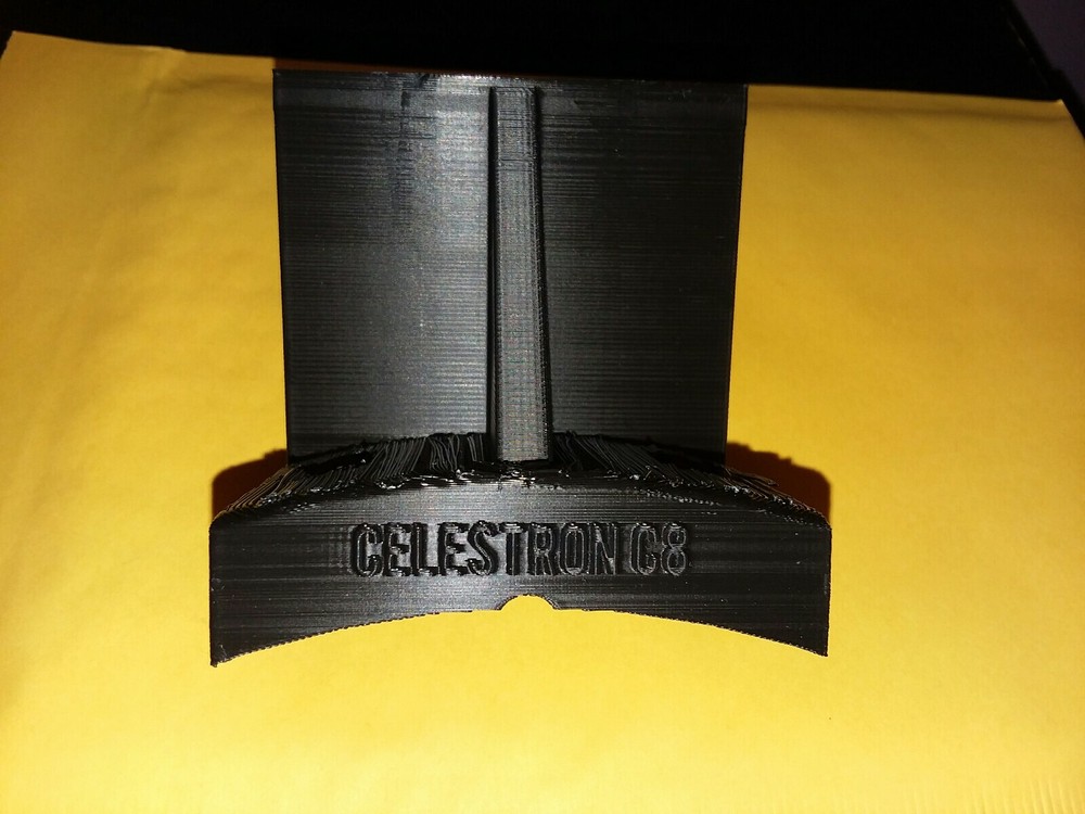 PIGGYBACK MOUNT FOR CELESTRON C8 . 3D PRINTED.( JUST BRACKET ) camera mount