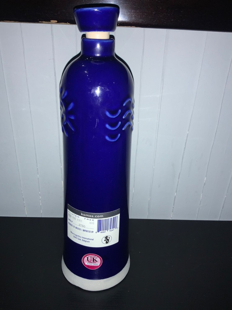 Komos anejo tequila empty bottle 700 ml