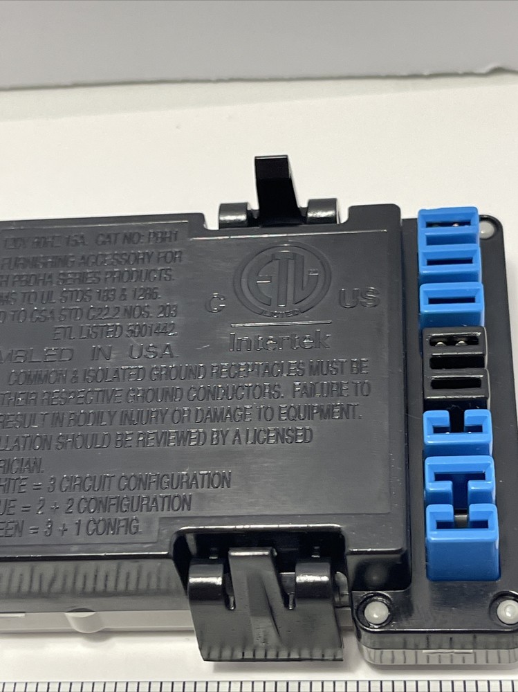 Intertek PBR1 Receptacle Number 2 On Face