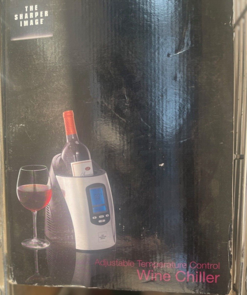 WINE COOLER - SINGLE BOTTLE - SHARPER IMAGE