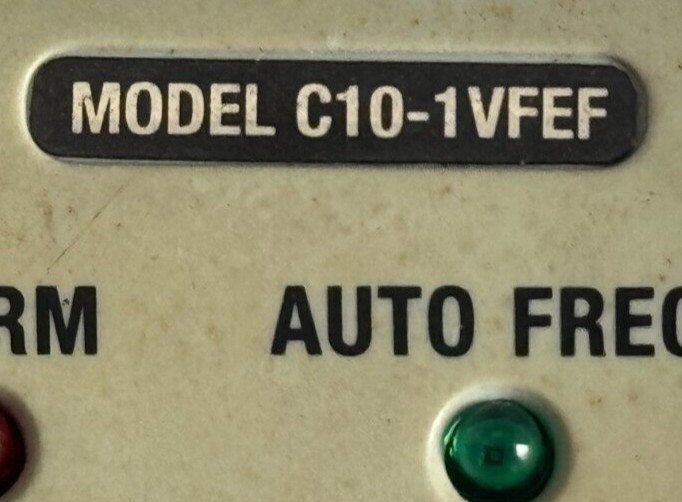 USED Shinko C10-1VFEF Variable Frequency Digital Controller 100/200v-ac