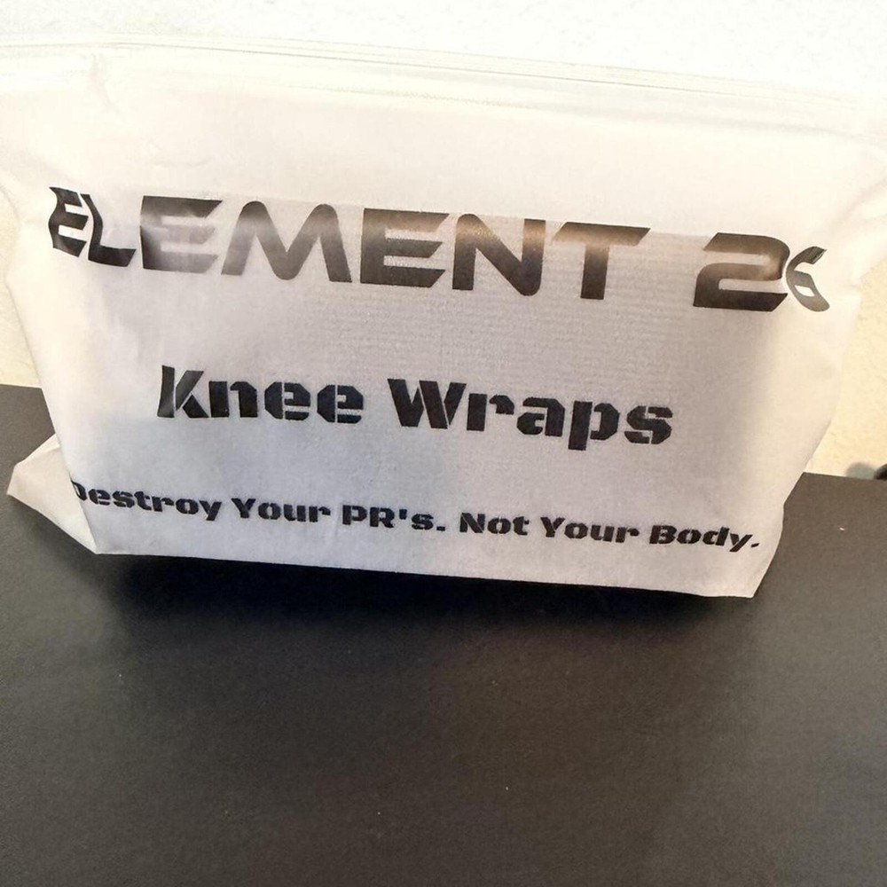 Element Black knee wraps