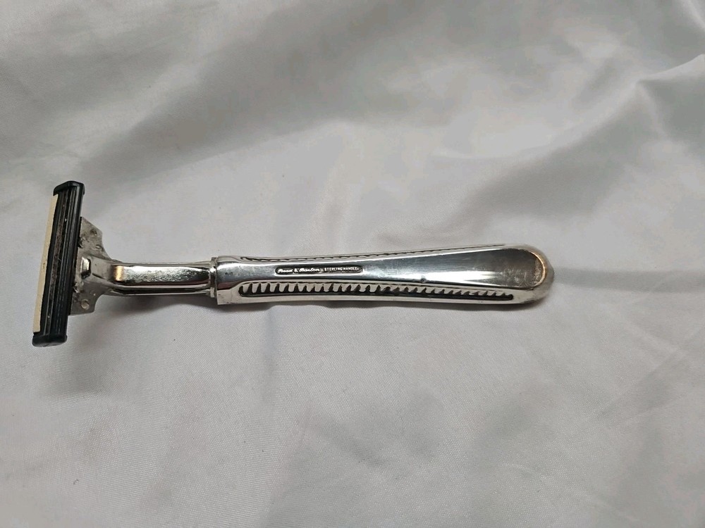 Vintage Gillette Reed & Barton Sterling Handle Razor