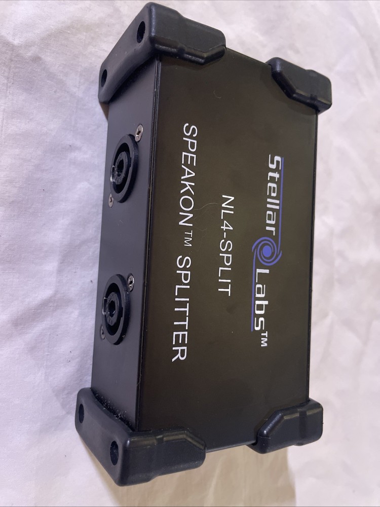 stellar labs NL4-Split speakon splitter
