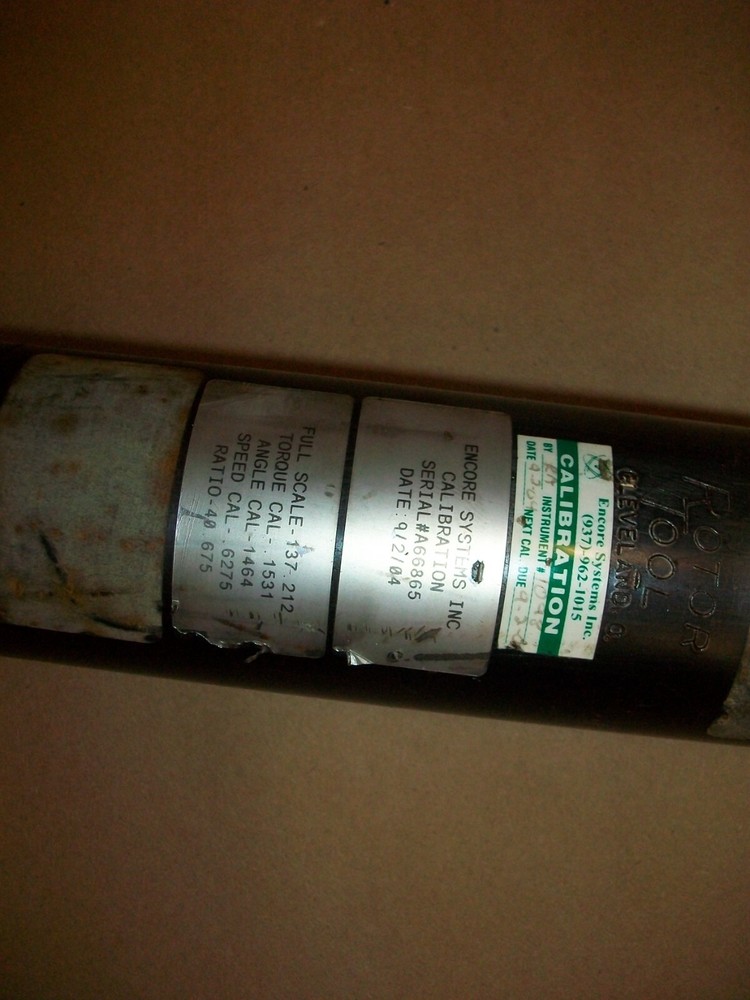 Rotor Tool EMR225RYS2GG88 Nutrunner Used