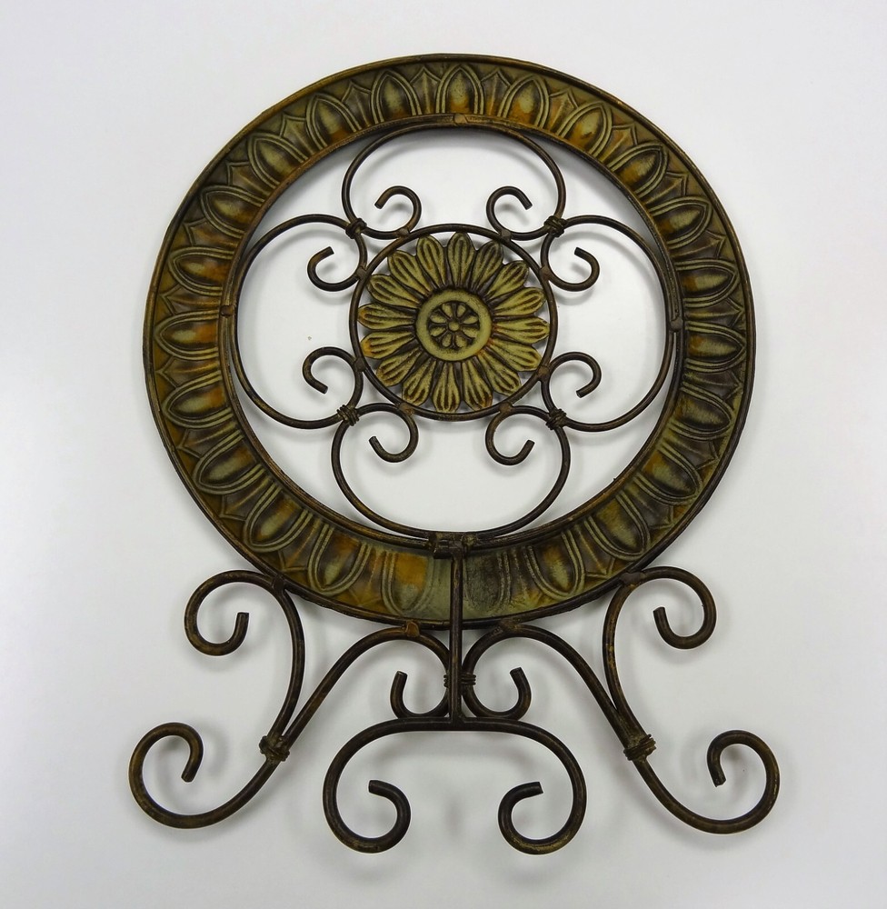 Vintage Brass Table Top Display