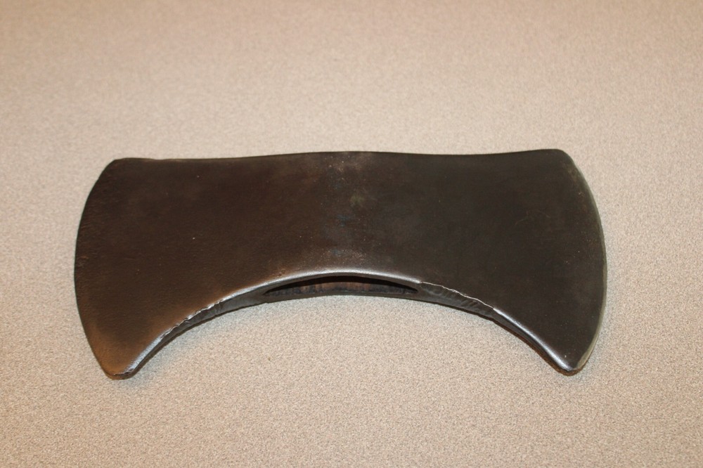 Vintage COLLINS Double Bit Axe Head 10"