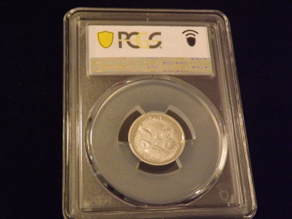 2000 5 C Australia PCGS PR 70