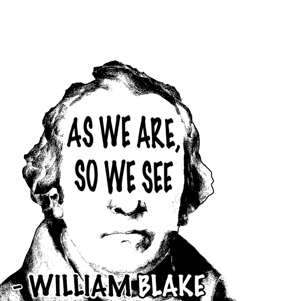 William Blake Quoted Sticker Collection