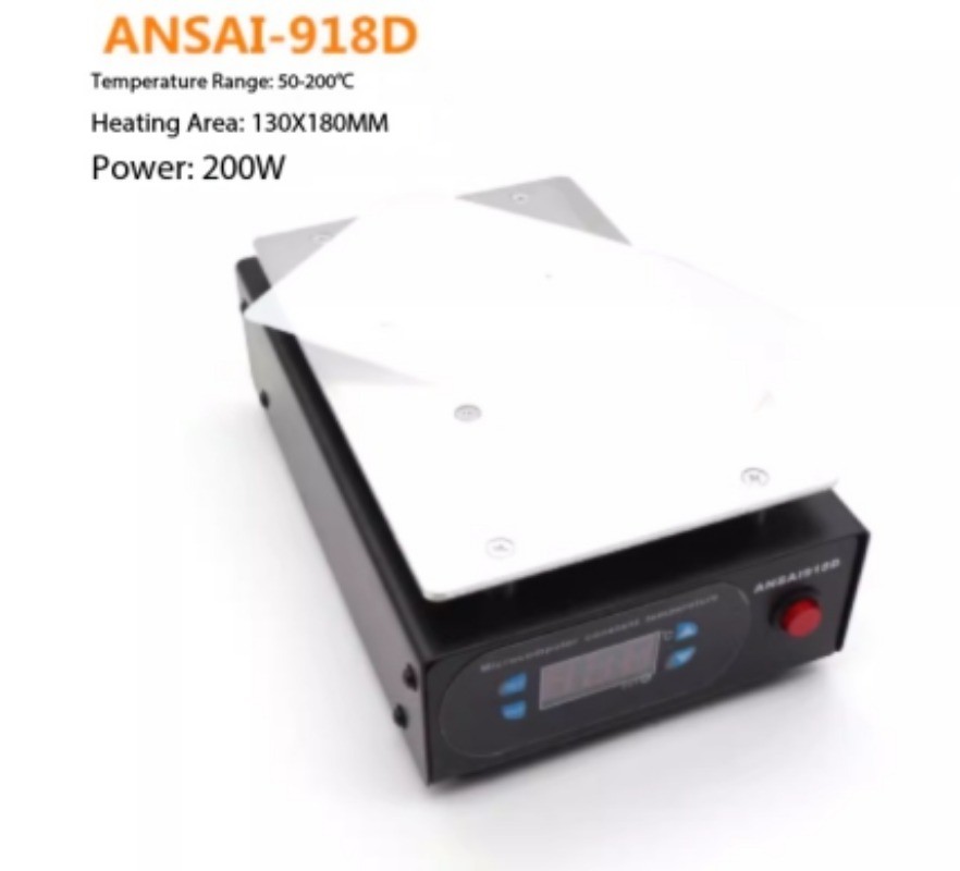 918B Constant Temperature Adjustable Electric Heating Plate Preheating Platform