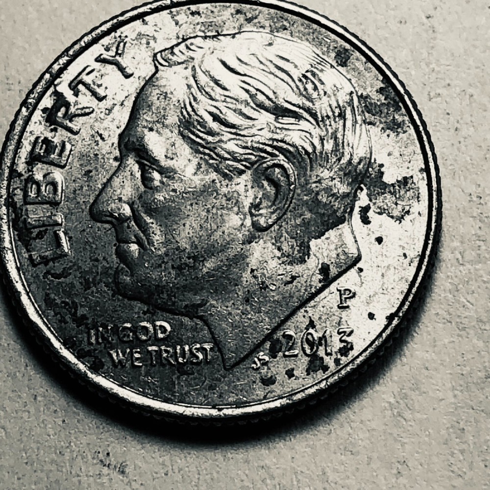 2013 P Roosevelt dime