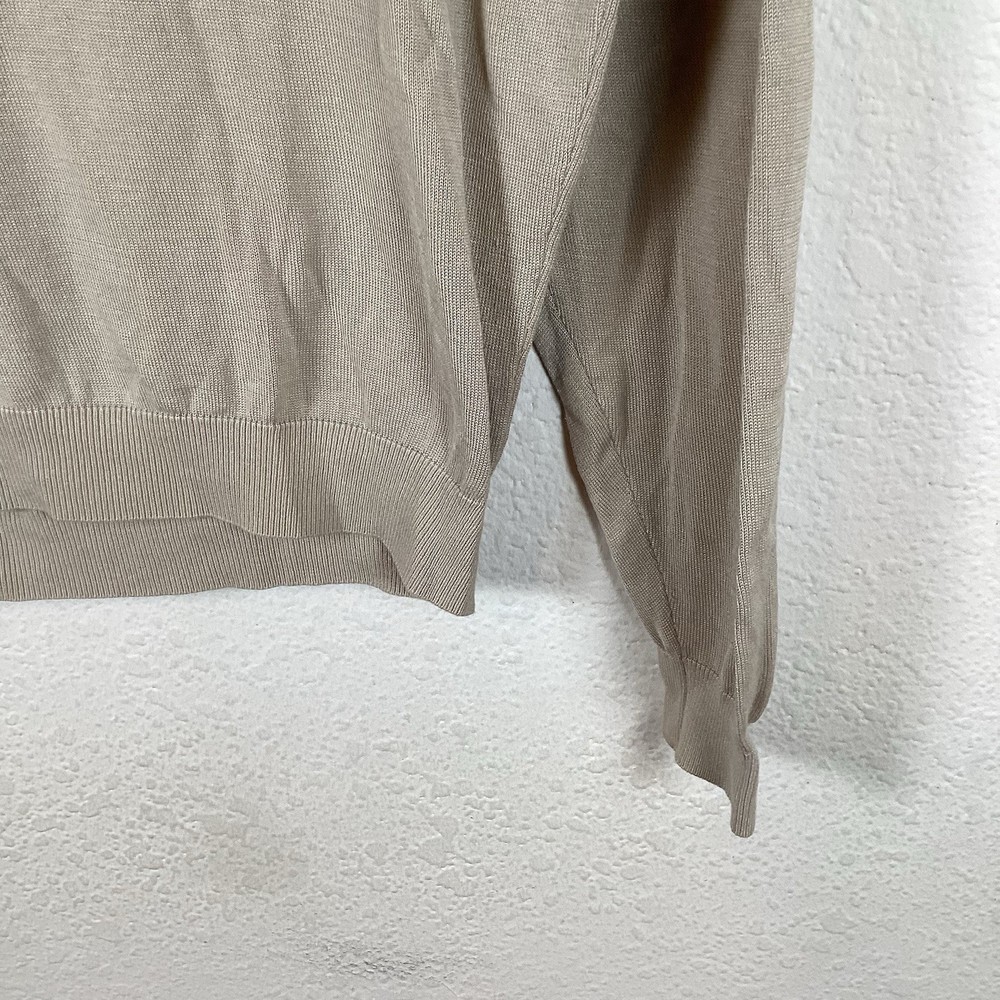 Pronto Uomo Mens Sweater Sz M Medium Long Sleeve Solid Soft Pullover Excellent