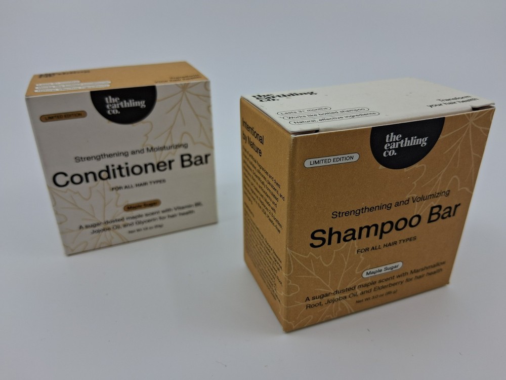 The Earthling Co. - Shampoo+Conditioner Set - Maple Sugar