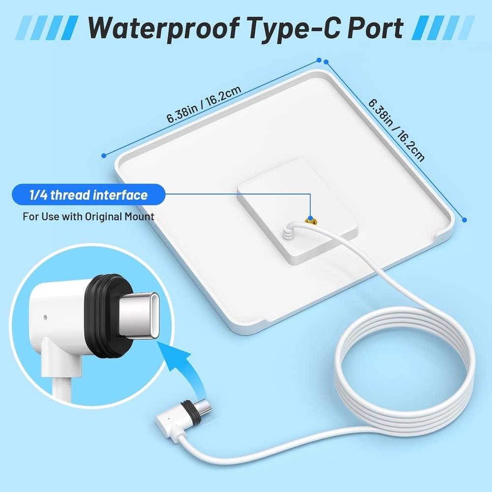 4W Solar Panel Compatible with Eufy Security Solocam S340,Replace the 2