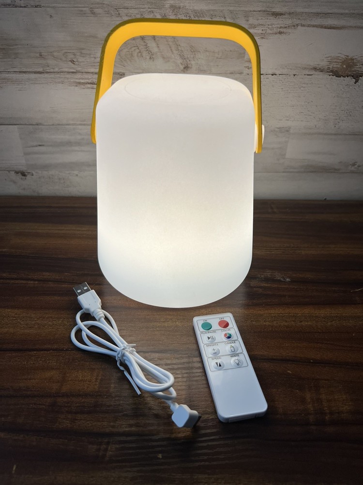 Lantern Rechargeable With Multiple Colors Candle Light Setting Remote Control