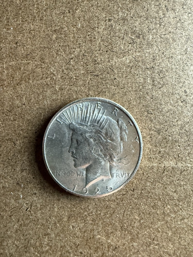 1925 s peace dollar Unc
