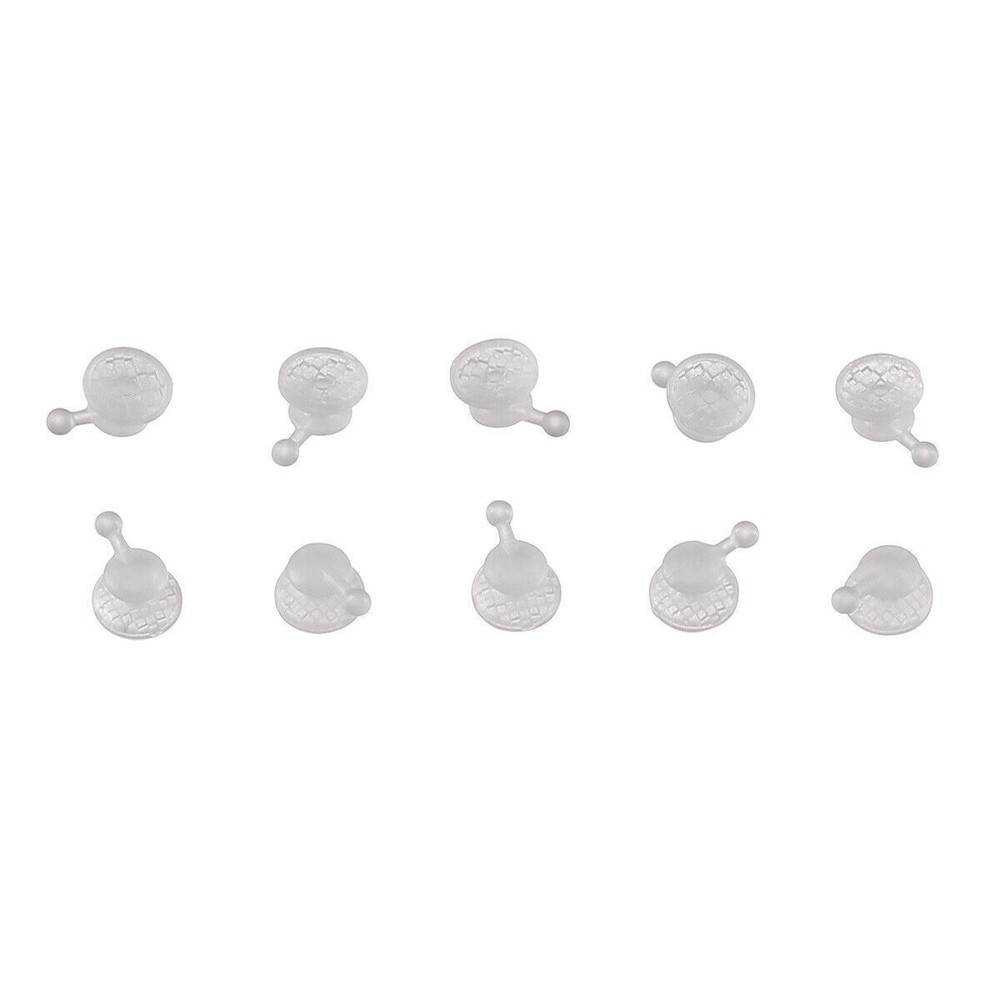 AZDENT Dental Orthodontic Lingual Buttons Bondable Round /Rectangular Base