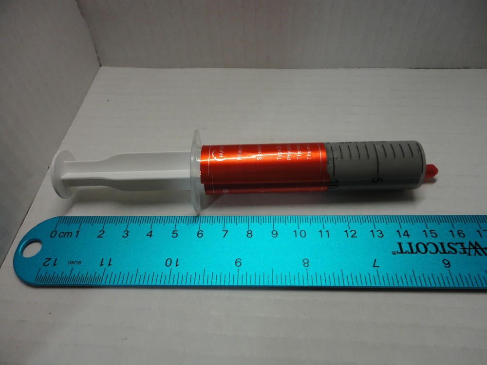 Large 30g Syringe Silver Thermal Compound Paste Grease PC CPU GPU Heatsink Tech