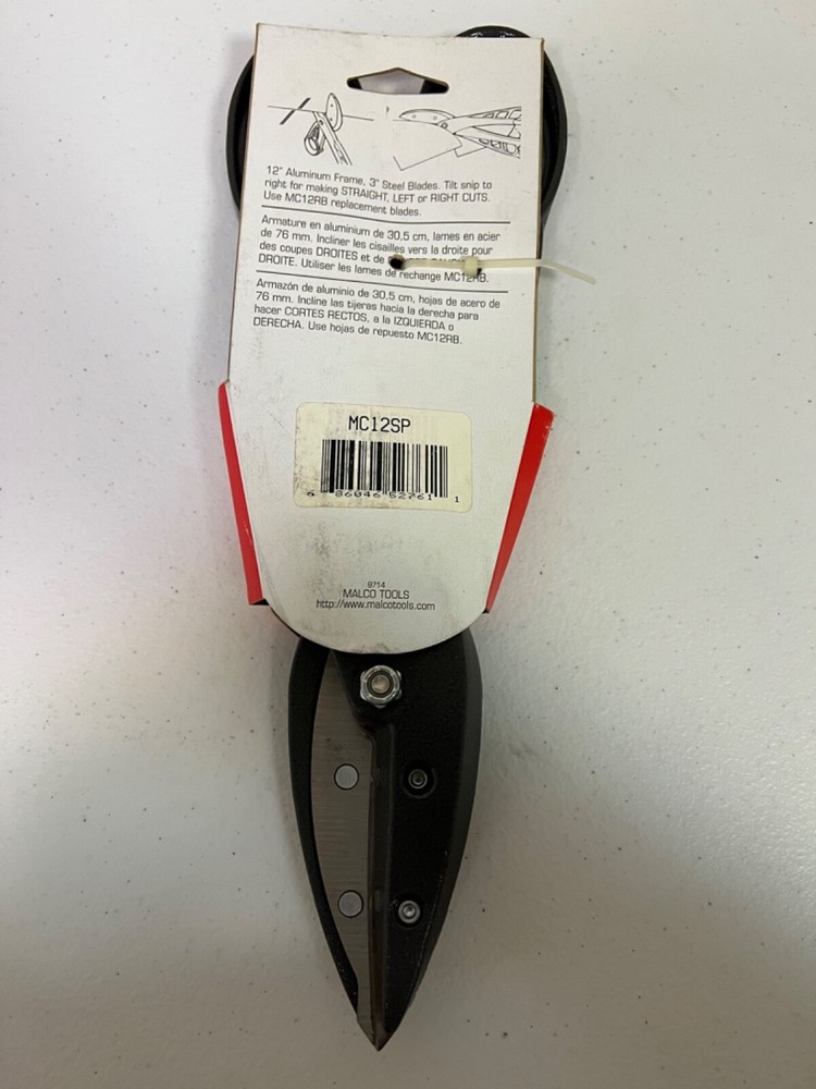 Malco Andy Snips Tin Snips MC12