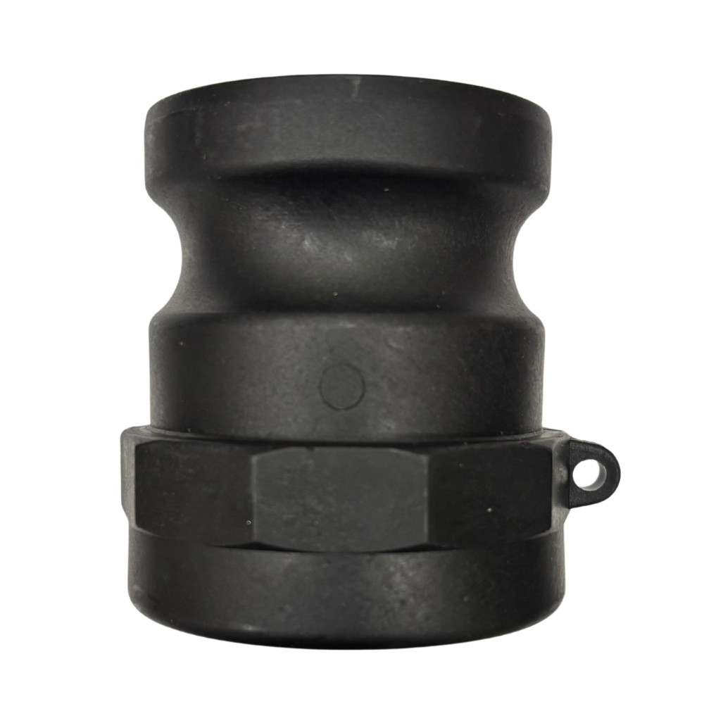 2″ Polypropylene Camlock Type A – Male Adapter × Female Thread