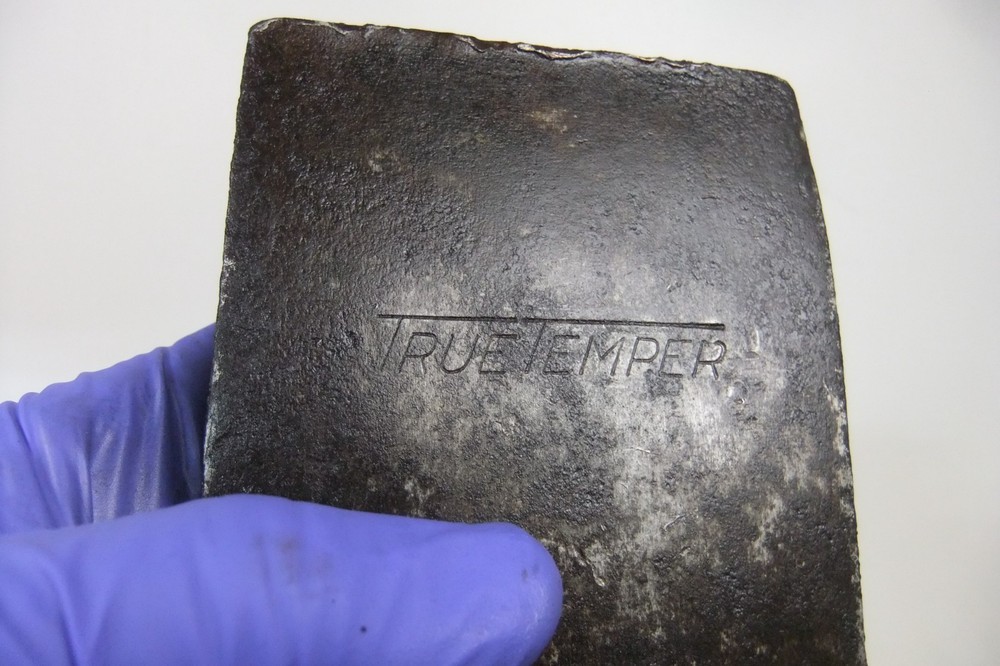 3 Lbs 12 oz True Temper Single Bit Axe Head Possibly US Military Issue